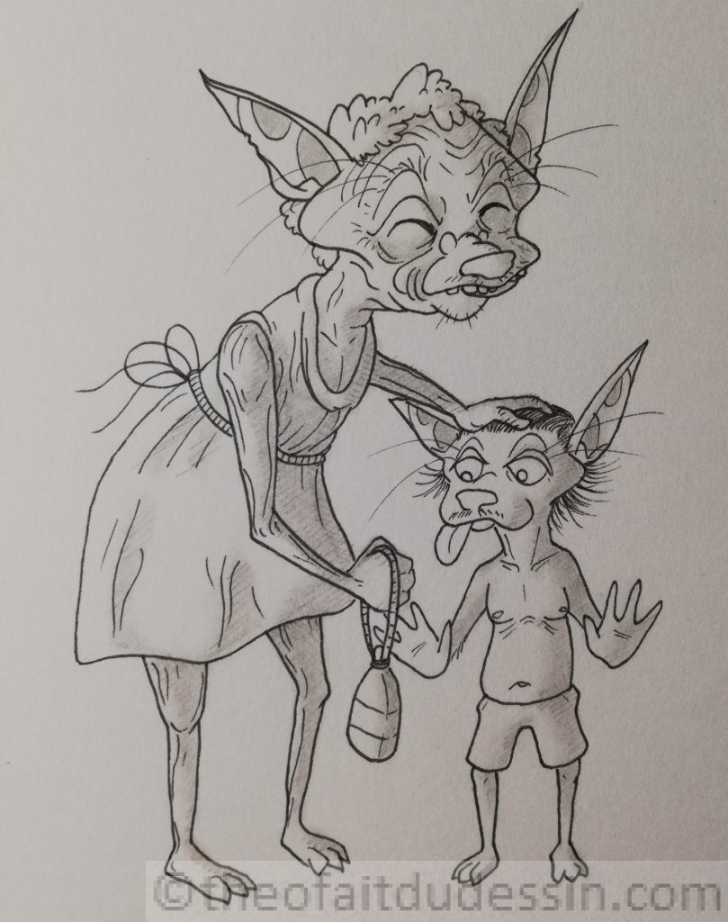 Dinzou et sa mémé