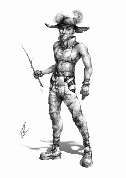 Brin D’ille : Lineart Noir et Blanc