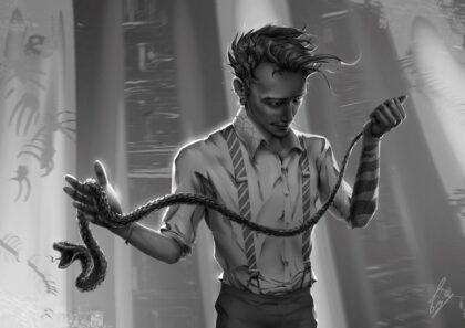 Déification ophique : Noir et Blanc