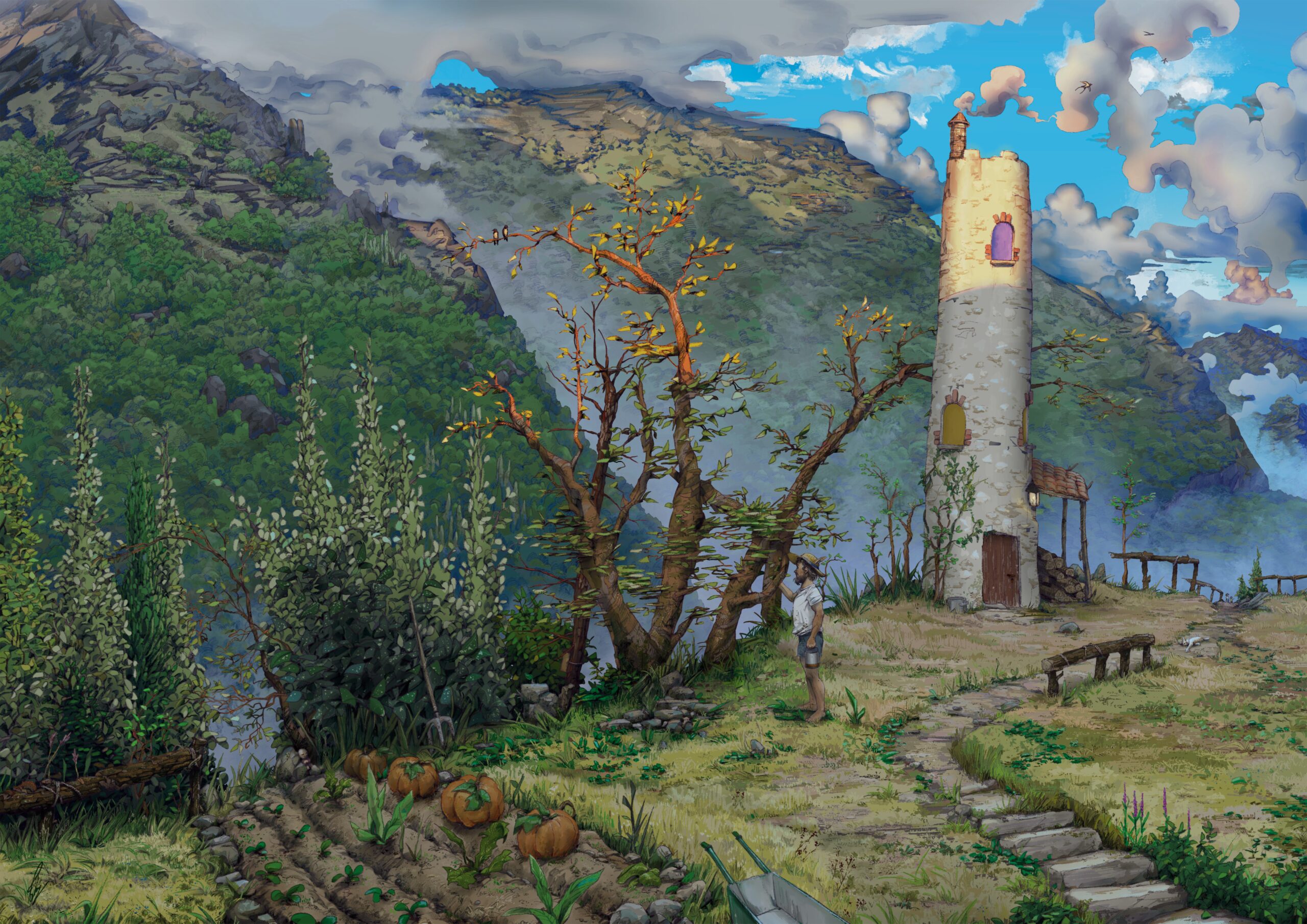 Tour des montagnes