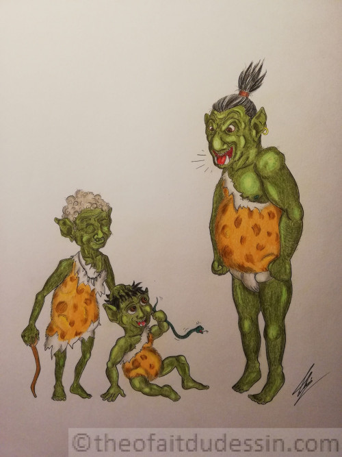 Trois générations d'ogre
