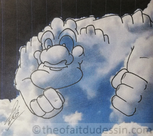 Géant des nuages