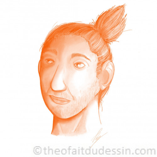 Portrait orange