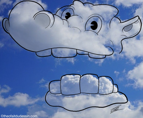 Hippopotame des nuages