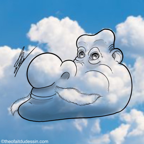 Moustache en plumeaux