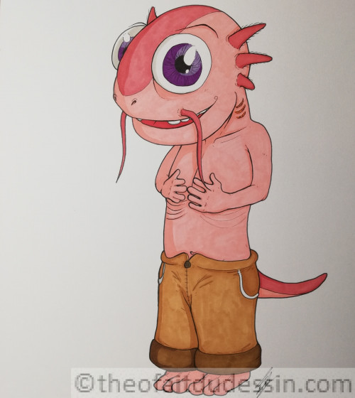 Axolotl moustachu