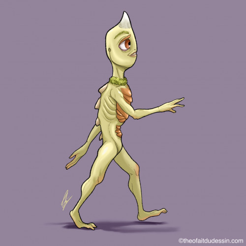 Insectoïde cornu