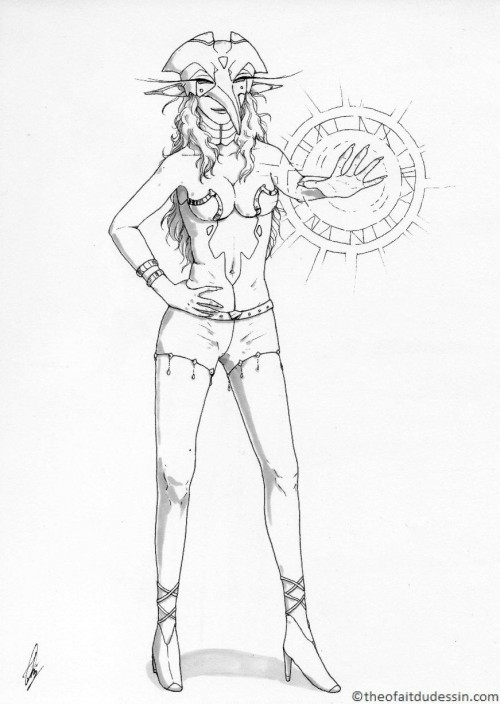 Magicienne saltimbanque