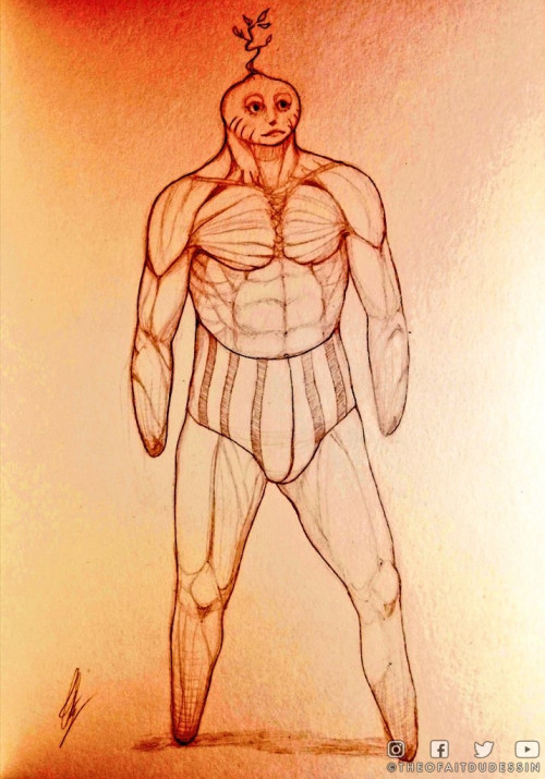 Bibendum aux muscles saillants