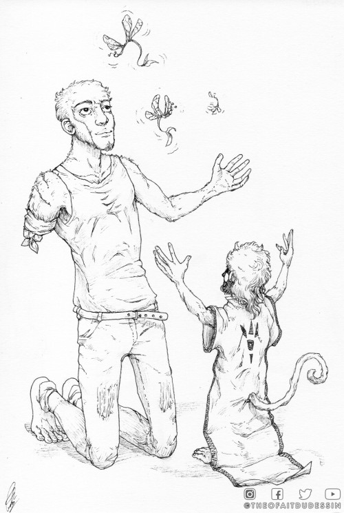 Singe miraculé