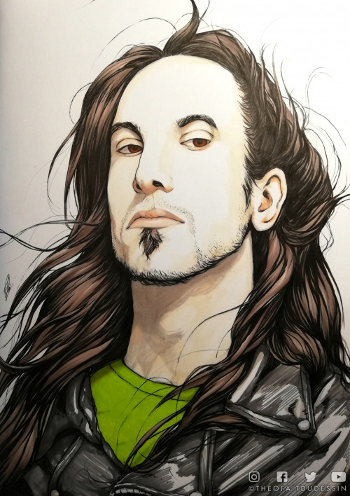 Long hair in the air