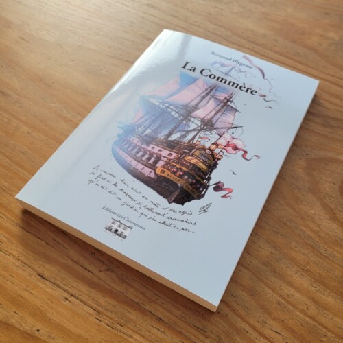 La Commère, livre de Bertrand Illegems, édité aux Éditions Les Chantuseries.