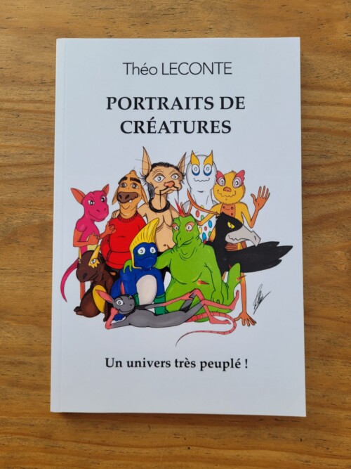 Portraits de créatures, livre auto édité.