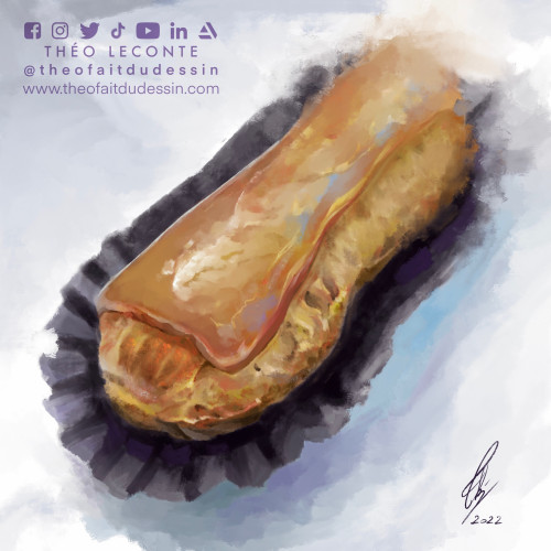 Éclair au café