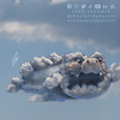Mini tortue alligator